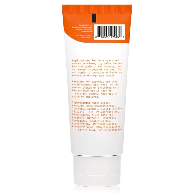 Carpe Sweat Absorbing Hand Lotion, A dermatologist-recommended smooth lotion - Image 7