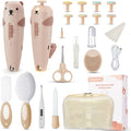 Lilian&Gema Baby Healthcare and Grooming Kit, 28-in-1 Rechargeable Nail Trimmer by LilianGema