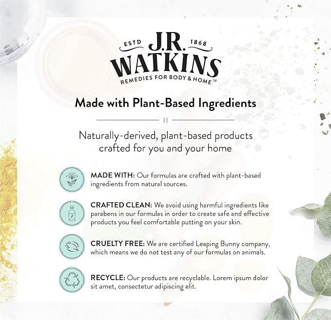JR Watkins Natural Hydrating Body Oil Mist, Coconut Milk & Honey, Moisturizing - Image 6