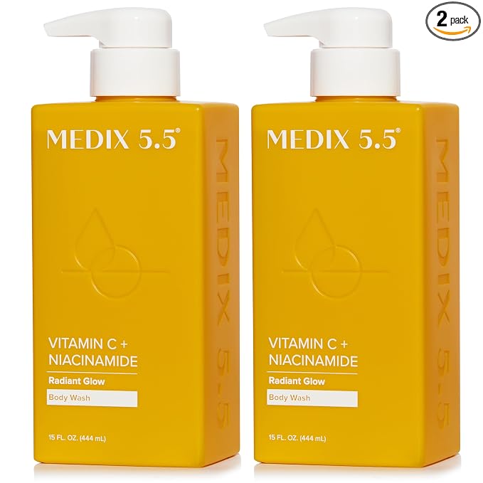 Medix 5.5 Radiant Glow Vitamin C Body Wash W/ Niacinamide | Citrus Scented by Medix55