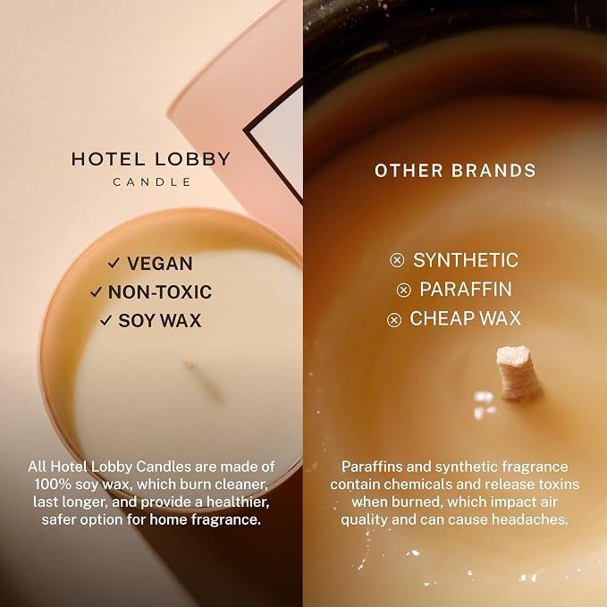 Hotel Lobby Miami Candle – Luxury Hand-Poured 9.75oz Soy Wax - Image 3