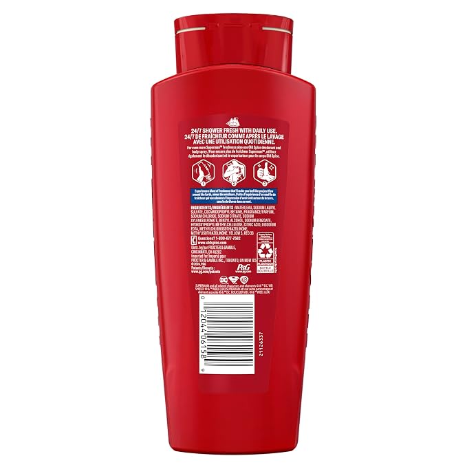 Old Spice Body Wash for Men, Superman: Man of Tomorrow, 3X Defense, 24/7 Shower - Image 9