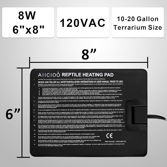 Aiicioo Reptile Heating Pad - Image 2