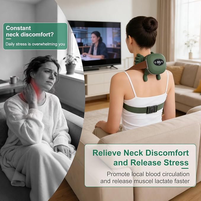 Human-Like Neck Massager with Heat - Image 6