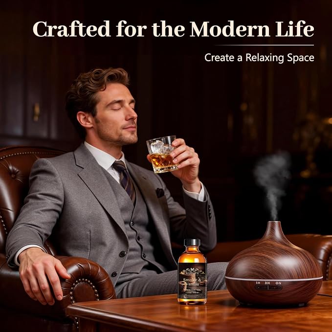 Auelife 4oz Vintage Leather Men Essential Oils - Image 3