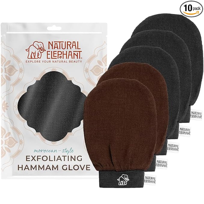 Natural Elephant Exfoliating Hammam Glove by NaturalElephant