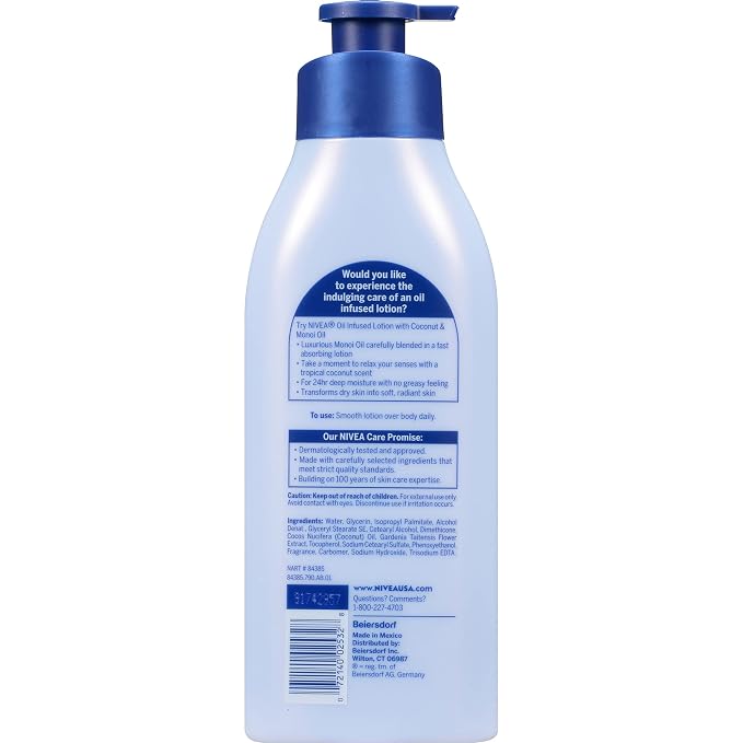 NIVEA Oil Infused Lotion Coconut and Monoi Oil Body Lotion - Image 15