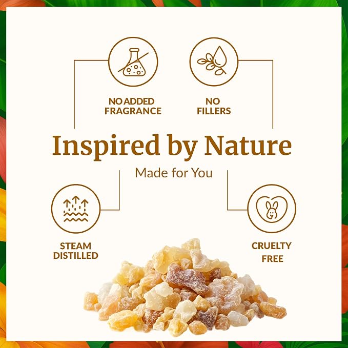 SVA Frankincense Essential Oil – 1 Fl Oz – 100% Natural Boswellia Serrata Oil - Image 3