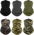 Fuinloth Neck Gaiter, 6 Pack Cooling UV Protection Bandana Face Mask Gator Scarf by fuinloth