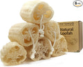 Natural loofah Sponges Exfoliating Body Scrubber, Real Luffa Unveil Your Skin's by YOTDHUO