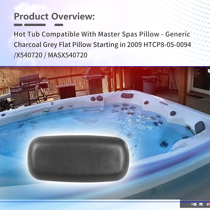 Hot Tub Compatible with Master Spas Pillow - Image 2