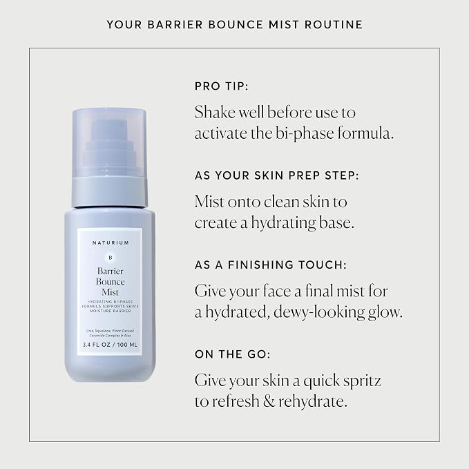 Naturium Barrier Bounce Mist, Hydrating Skincare - Image 6