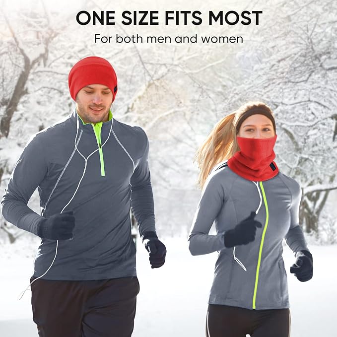 TICONN Neck Gaiter Face Cover Scarf, Neck Warmer Breathable Sun & Wind-proof - Image 5