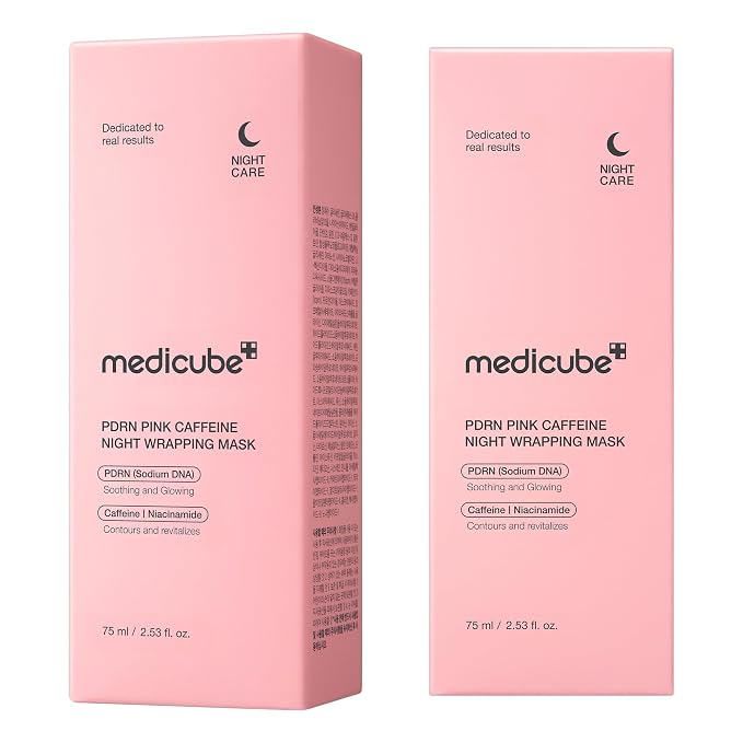 medicube Wrapping Mask PDRN Caffeine Overnight Peel Off Facial Mask | Firming - Image 8