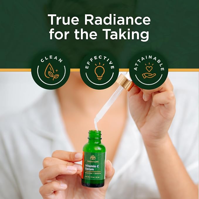 Tree of Life Beauty Vitamin C Skin Care Set, Skin Face Oil, Facial Serums - Image 8