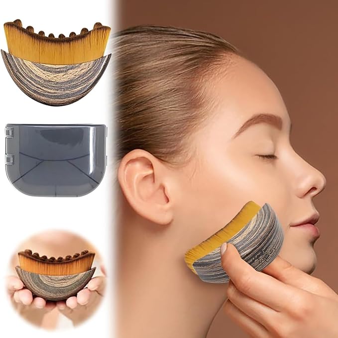 New Lymphatic Contour Face Brush, Contour Face Brush - Image 6