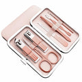 QURIPE 7pcs Manicure Set, Nail Clippers Kit, Stainless Steel Manicure Kit by QURIPE