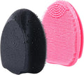 Soft Silicone Face Scrubber, Facial Cleansing Brush, Face Washing Bruhs by HieerBus
