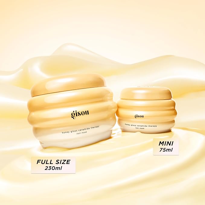 Gisou Honey Gloss Ceramide Therapy Hair Mask – Deep Repair & Hydration - Image 10