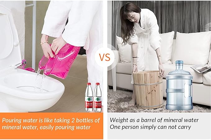 Massage Foot Spa Shoes Portable Feet Soaking Tub, Movable Foot Soaker Pedicure - Image 4