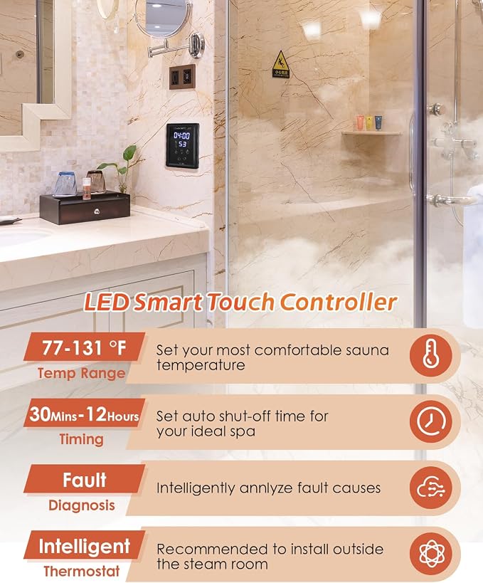 Steam Shower Generator Kit 15KW - Image 3