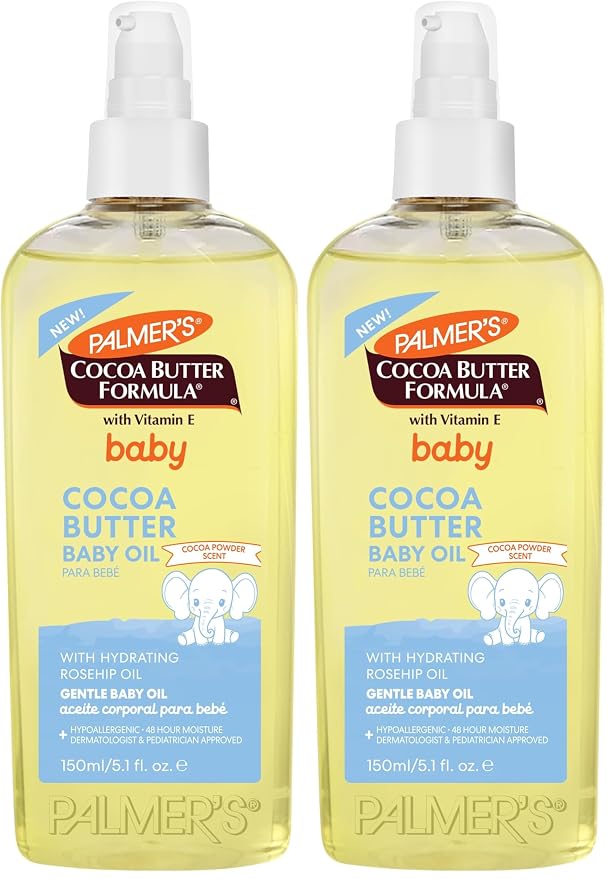 Palmer's Cocoa Butter Formula Gentle Baby Oil, 5.1 fl oz, Nourishing by Palmers