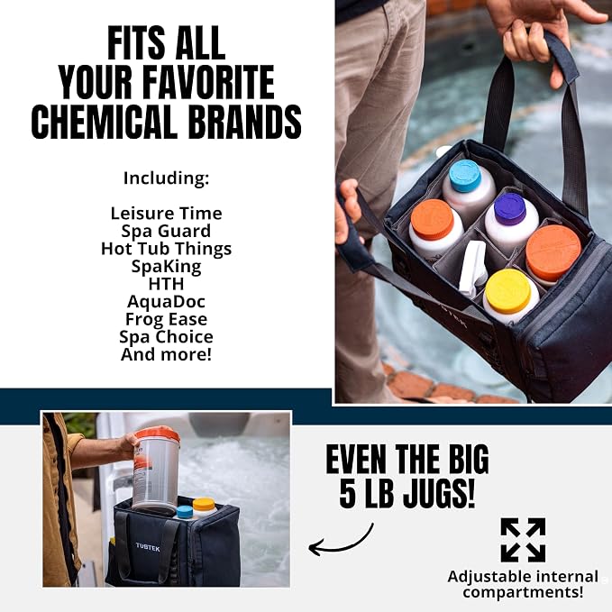 TUBTEK Hot Tub Chemical Bag | Hot Tub Storage - Image 2