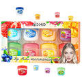 Lip Balm Lip Moisturizing Set 8 kinds of fruit flavor lip mask, 4-in-1 lip care by Break+The+Waves
