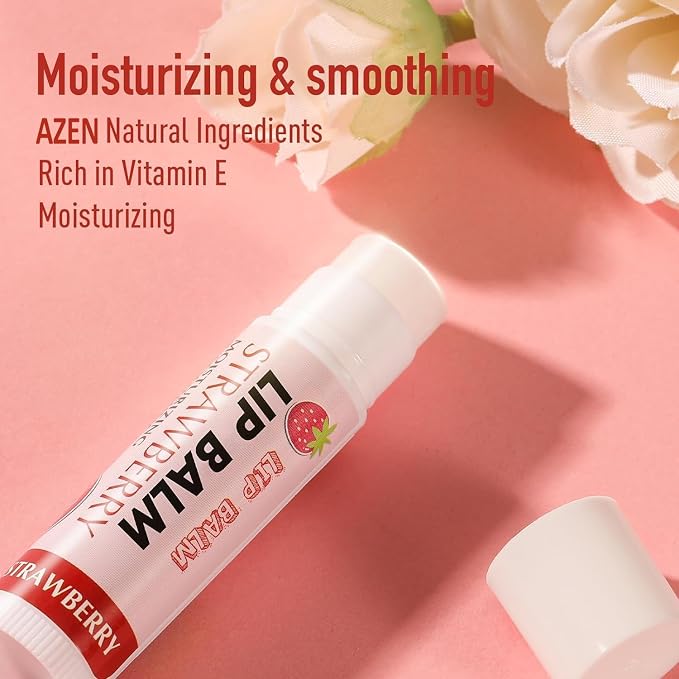 AZEN 200 Pack Lip Balm Bulk, Moisturizing Lip Balms - Image 5