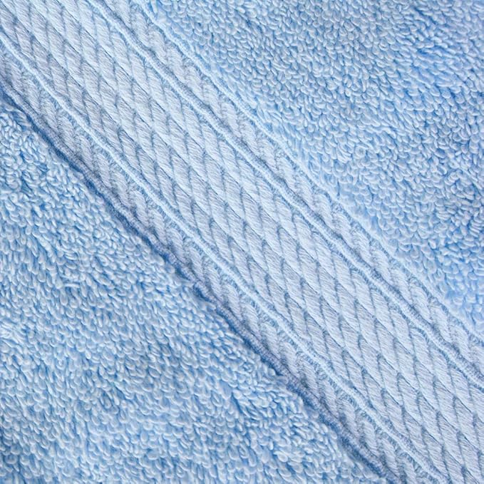 SUPERIOR Egyptian Cotton Pile Hand Towel Set of 4, Ultra Soft Luxury Towels - Image 3