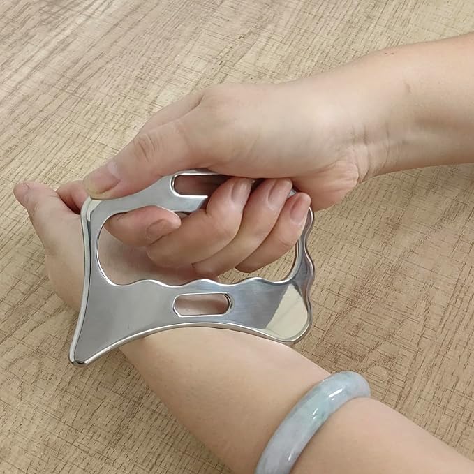 BYYDDIY Stainless Steel Gua Sha Derma Edge Massage Tools-Scraping Massage Tools - Image 5