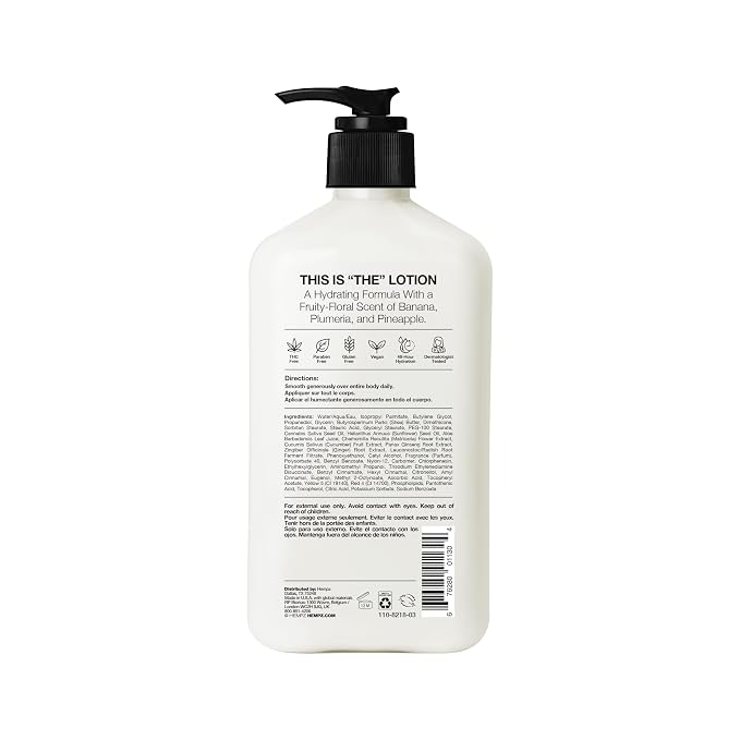 Hempz Original, Natural Hemp Seed Oil Body Moisturizer - Image 2