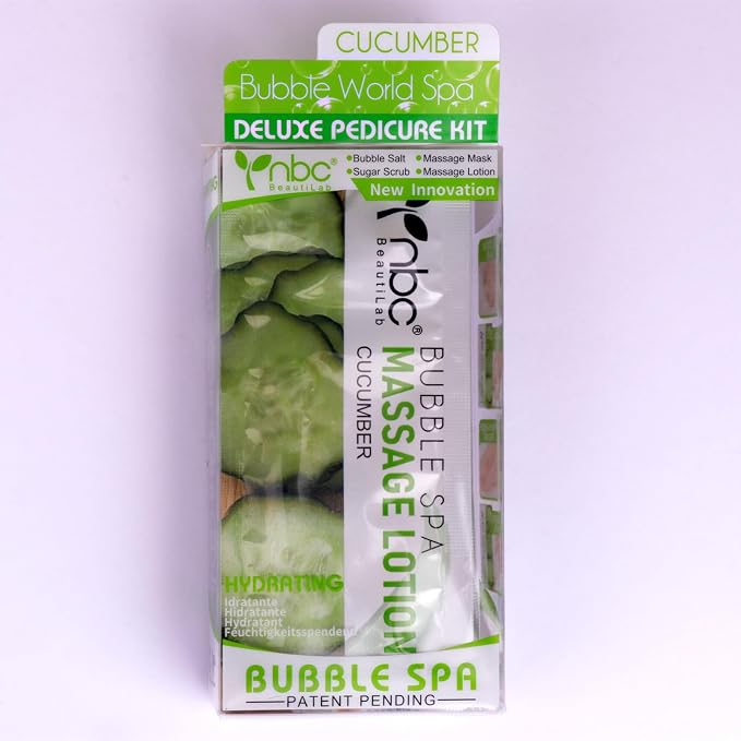 Pedicure Kit Foot Soak Set: Bubble Salt, Sugar Scrub, Massage Mask, Massage - Image 6