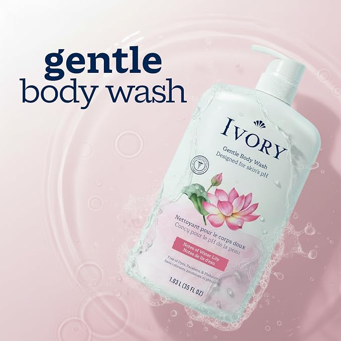 Ivory Body Wash, Designed for the Whole Family, Gentle Formula, Free of Dyes - Image 3