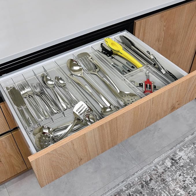 Glad Silverware & Utensil Drawer Organizer - Image 6