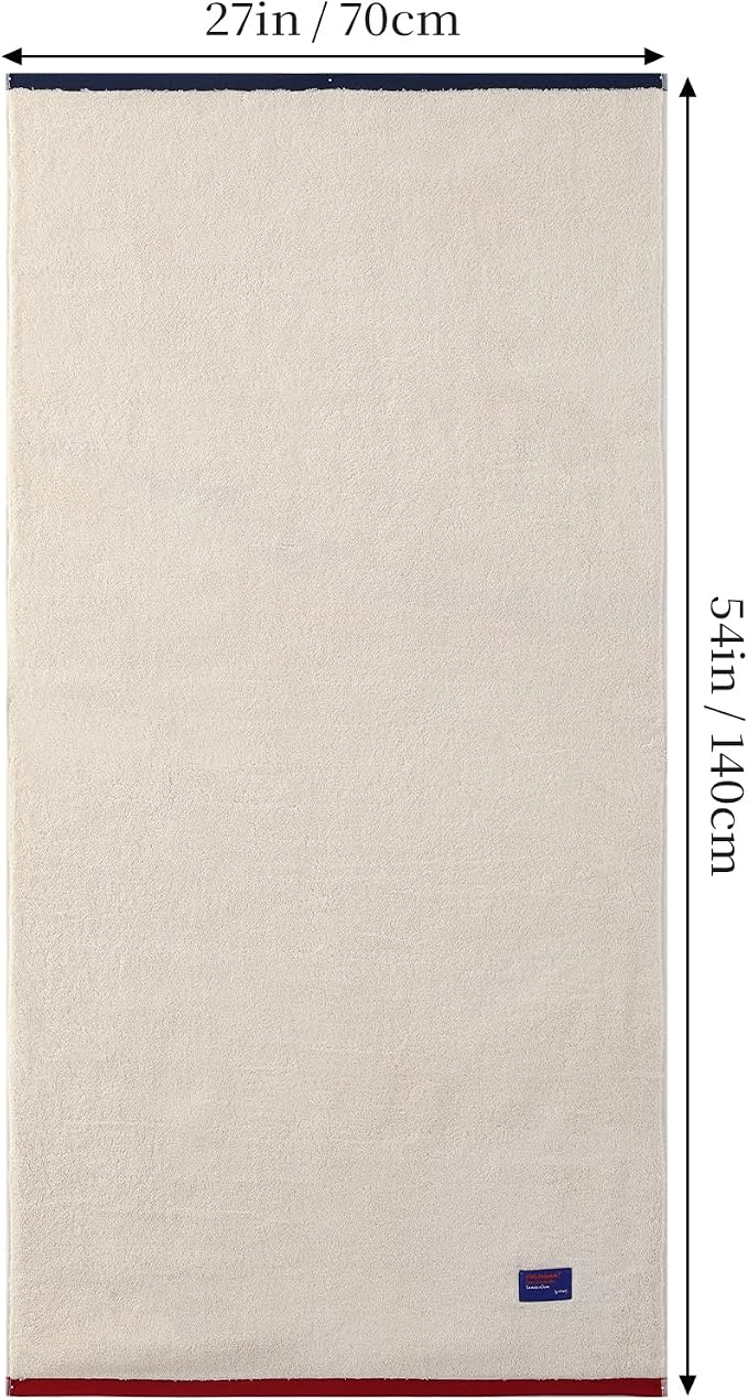REDKISS 100% Cotton 2 Pack Luxury Bath Towels 27 x 54 Inches, Oversized Bath - Image 3