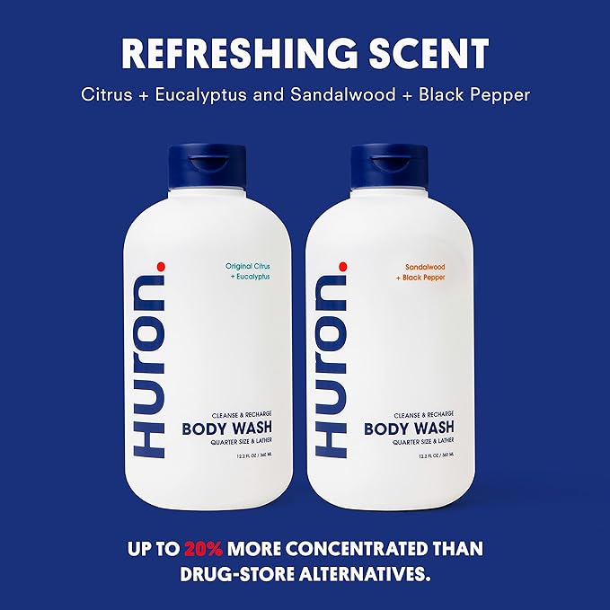 Huron Men’s Moisturizing Body Wash - Image 5
