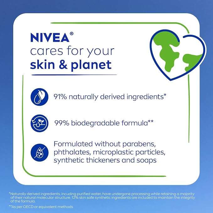 NIVEA Refreshing Basil and White Tea Body Wash - Image 10