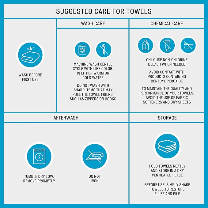 Madison Park Organic 100% Cotton Bathroom Towel Set, Hotel & Spa Quality Highly - Image 9