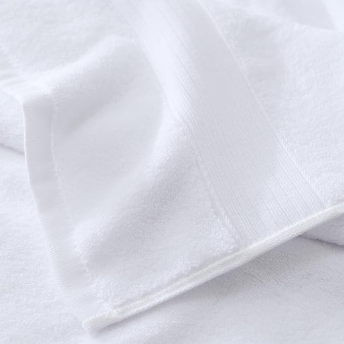 27x55 Bath Towel100 Percent Cotton 650GSM Luxury Super Soft Absorbent Bathroom - Image 7