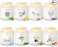 Scented Candles for Home, 8 Pack Soy Wax Gift Set for Women, Aromatherapy by YINUOLIGHT