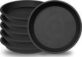 6 Pack Plant Saucer 8 inch, Heavy Duty Plastic Plant Water Tray, Planter Saucers by Unknown