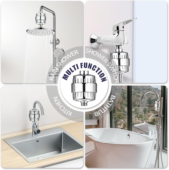 Shower Filter, 20 Stage Shower Head Filter - Image 3