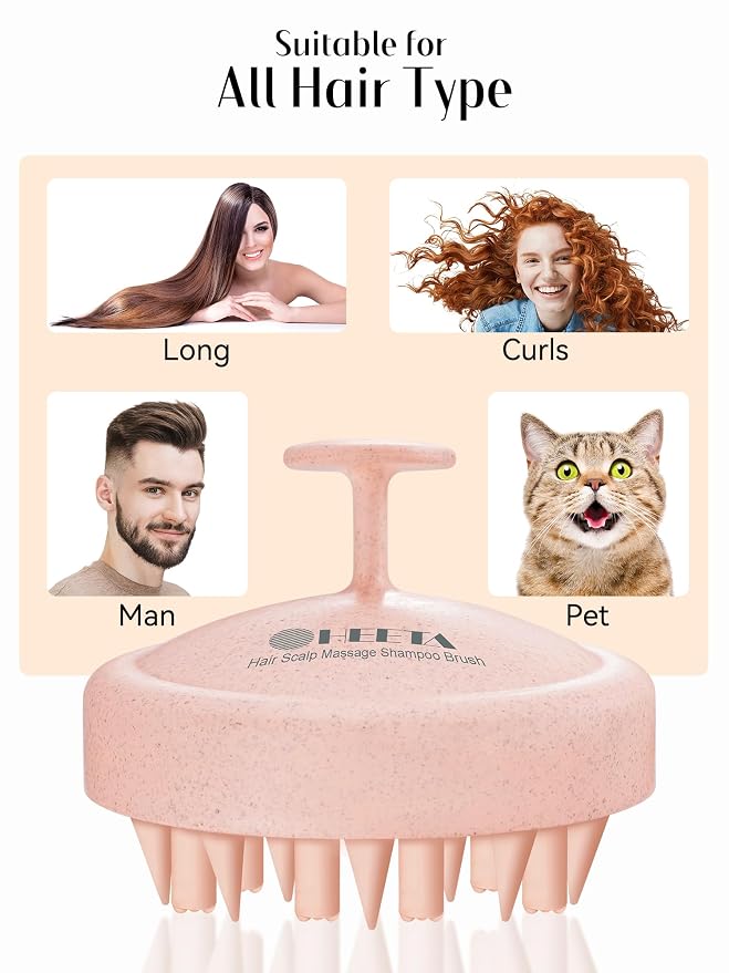 HEETA Hair Scalp Massager for Hair Growth, Shampoo Brush, Scalp Scrubber - Image 7