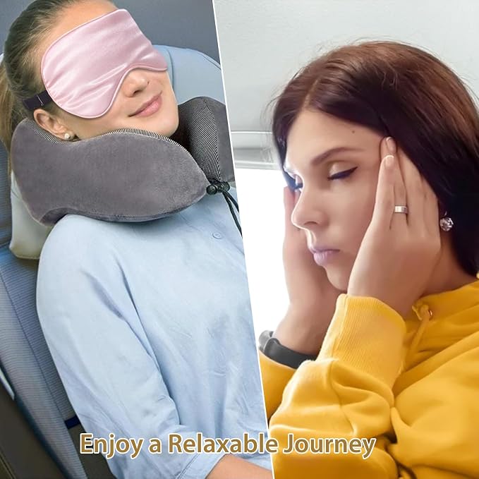 4 Pack Super Soft Silk Sleep Mask - Image 4
