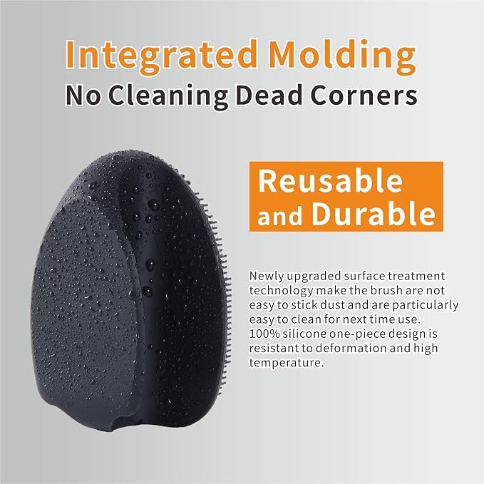 Soft Silicone Face Scrubber, Facial Cleansing Brush, Facial Exfoliation Scrub - Image 7
