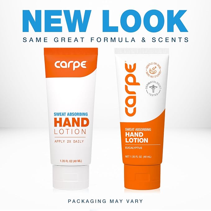 Carpe Sweat Absorbing Hand Lotion, A dermatologist-recommended smooth lotion - Image 6