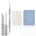 Pre-treatment Cuticle Pusher, Russian Prep Nail Pushers, Dual Ended Cuticle by HaimiLiyaHome
