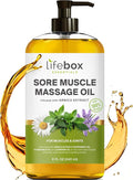 Arnica Sore Muscle Massage Oil – 100% Pure & Natural by Lifebox+Essentials