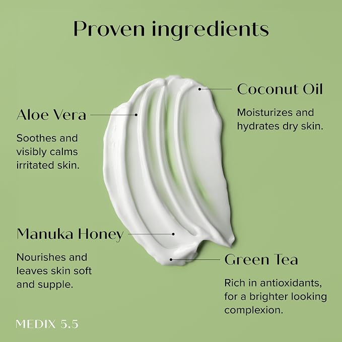 Medix 5.5 Argan Oil + Coconut Oil Skin Care Set Moisturizer Cream Body & Face - Image 6